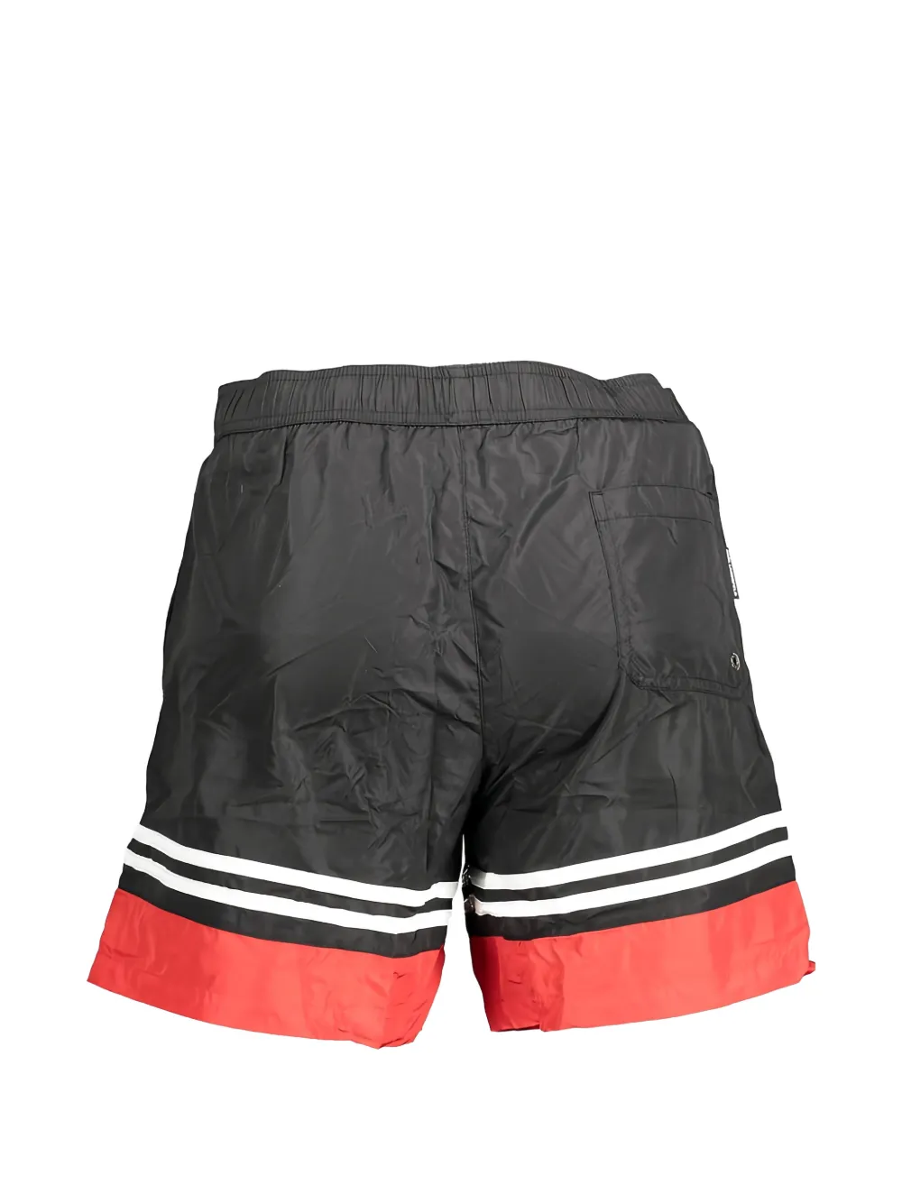 Karl Lagerfeld Zwembroek met colourblocking Zwart