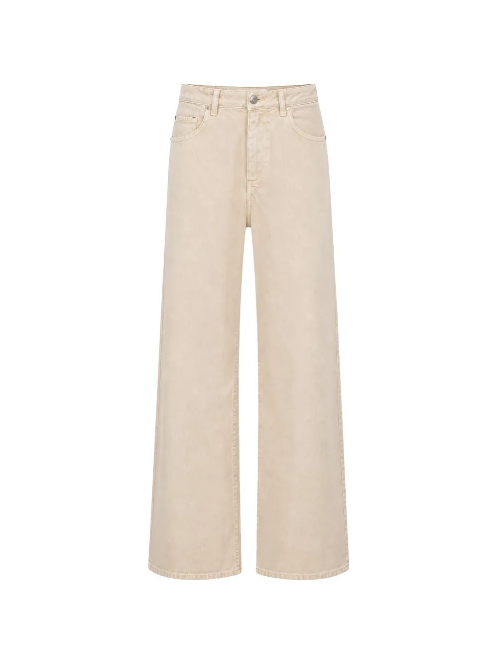 ICON DENIM Bea wide-leg jeans - Toni neutri