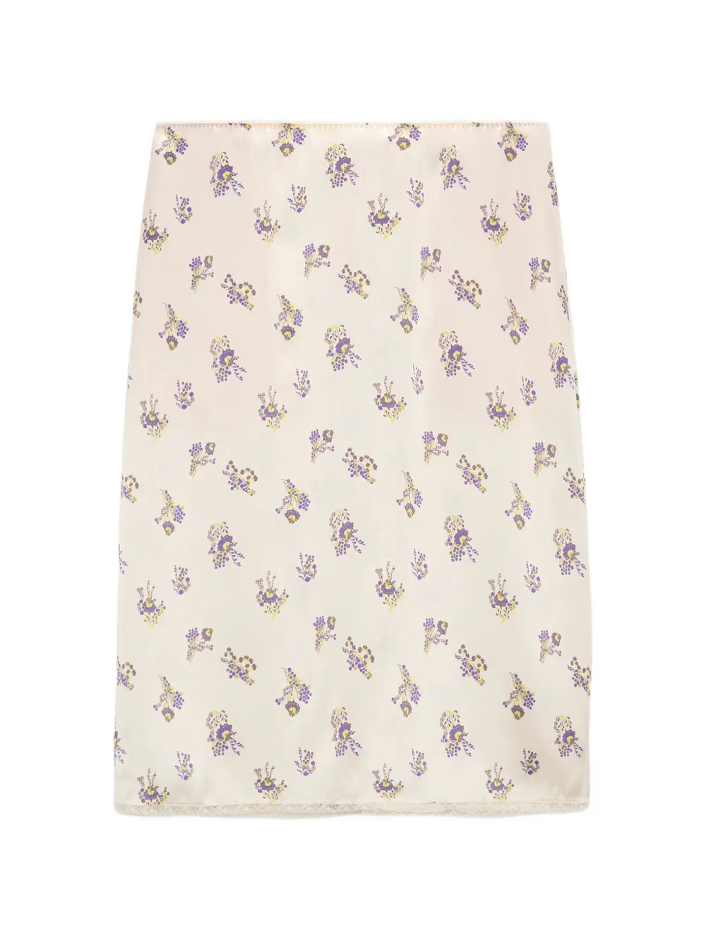 Dorothee Schumacher Shiny Daydream floral-print skirt - Rosa