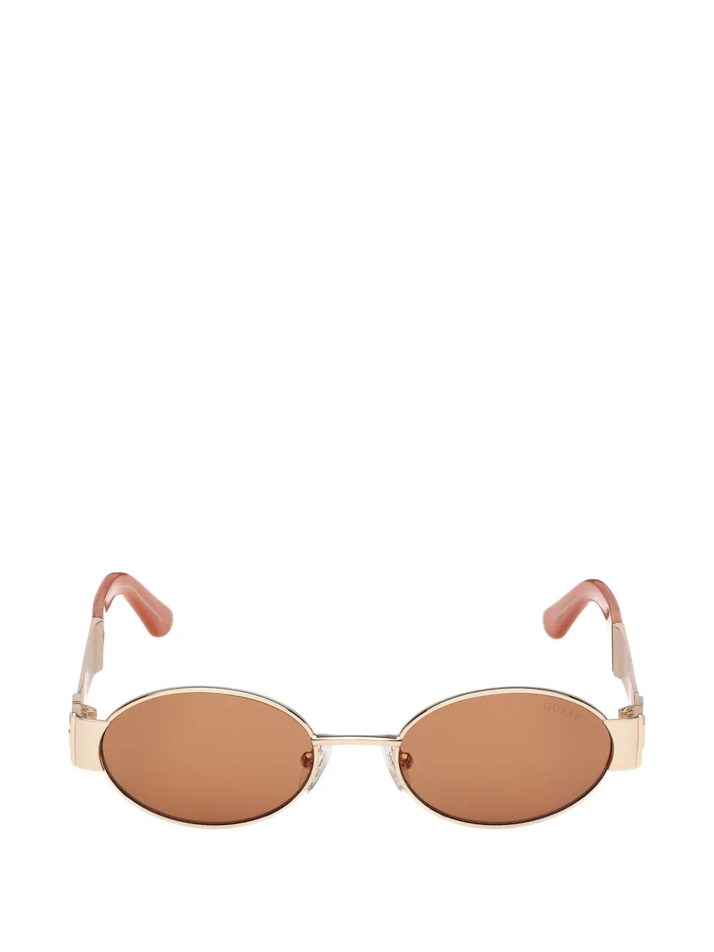 GUESS USA oval-frame sunglasses - Gold