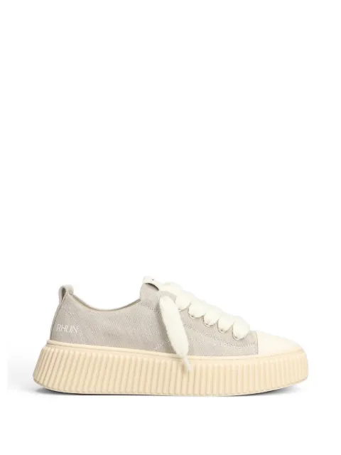 Rhun ridged-sole lace-up sneakers