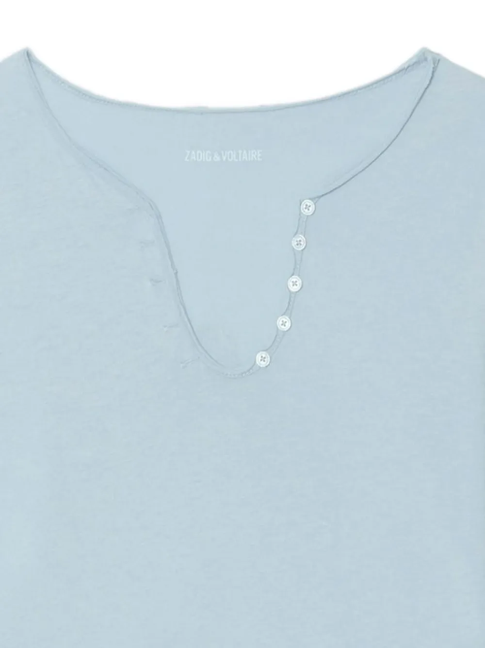 Zadig&Voltaire Tunisien T-shirt met lange mouwen Blauw