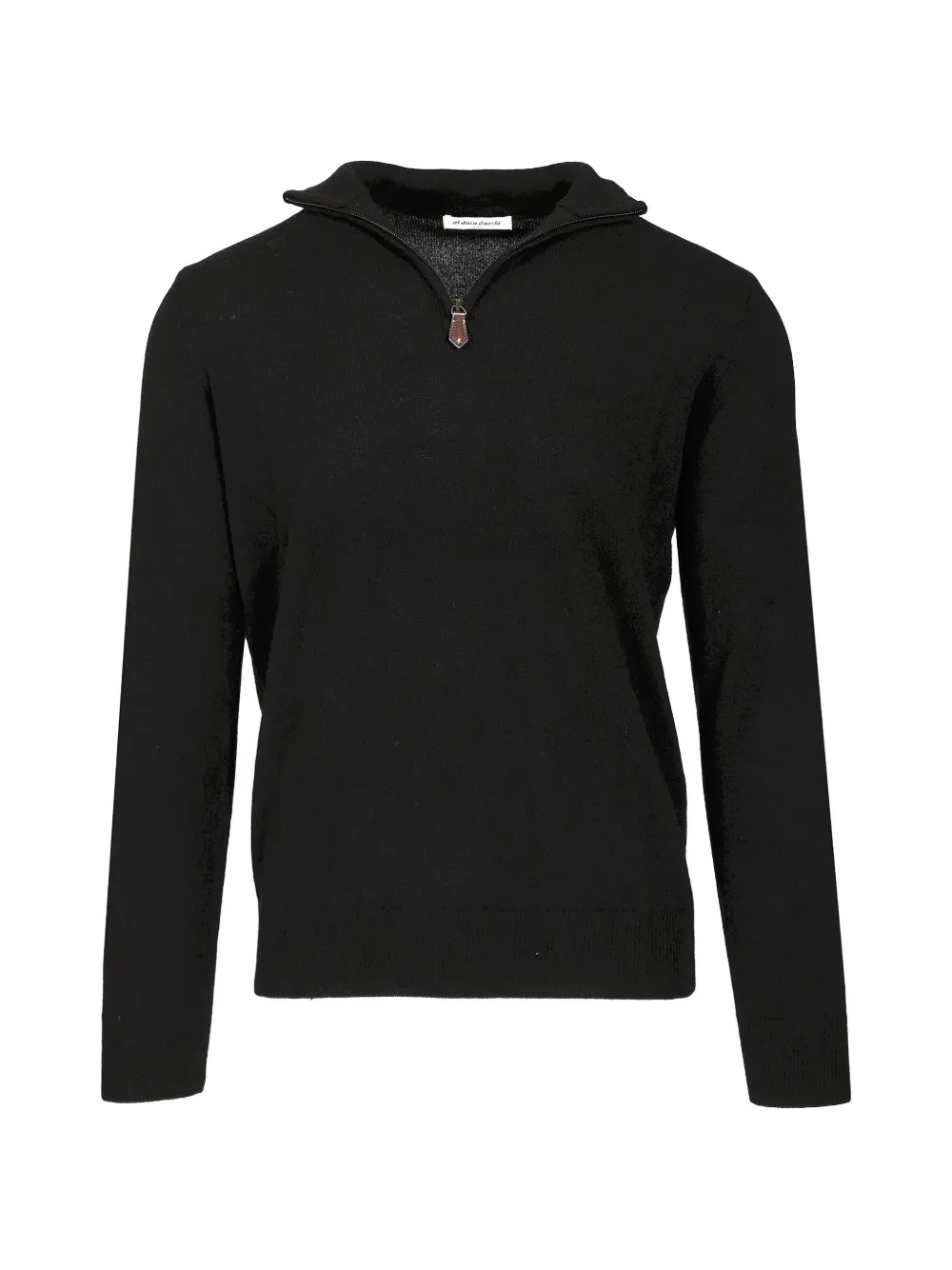 Al Duca D’Aosta 1902 zip-fastening cashmere sweater - Schwarz