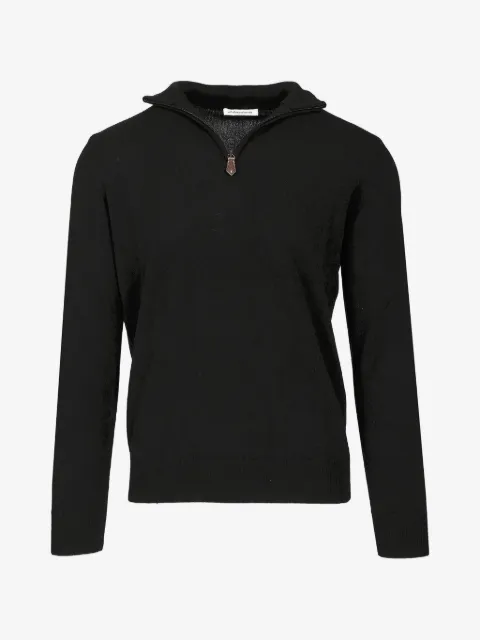 Al Duca D’Aosta 1902 zip-fastening cashmere sweater