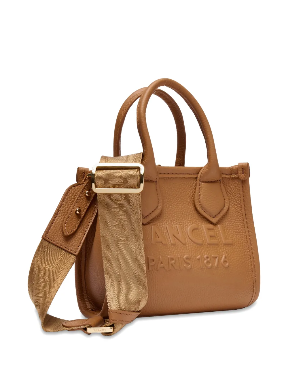 Lancel Jour De leren shopper Bruin