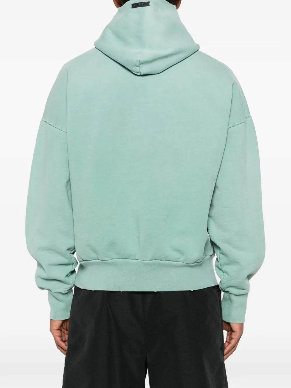 Fear Of God Hoodie met logoprint Groen