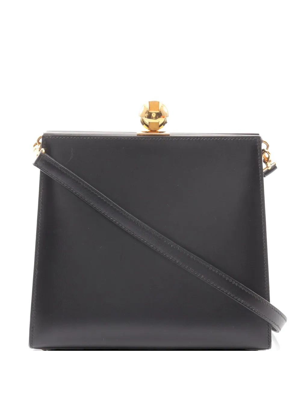 Hermès Pre-Owned 1995 leather shoulder bag - Nero