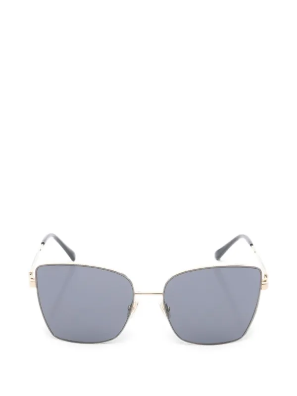 Jimmy Choo Pre-owned 2010s Vella Square-frame Sunglasses in Black