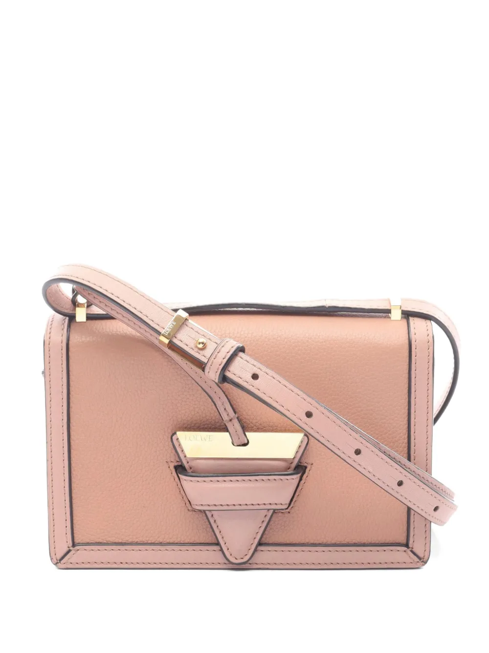 Loewe Pre-Owned small 2000s Barcelona leather shoulder bag - Rosa