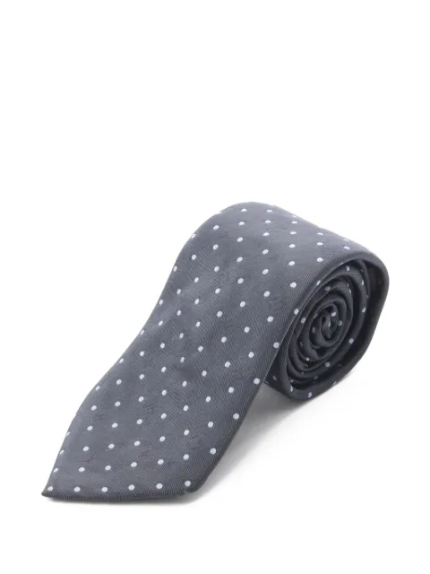 Louis Vuitton Pre-Owned 2010s Monogram polka-dot tie