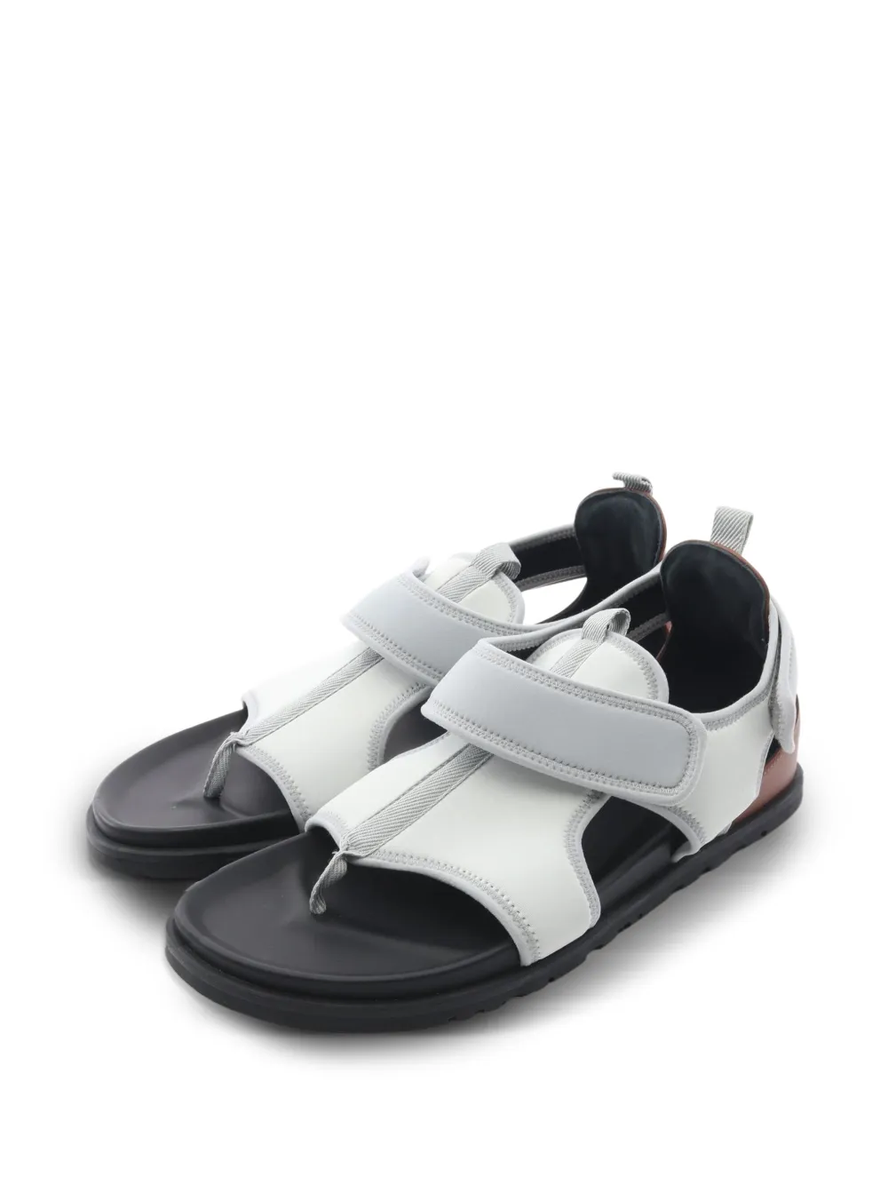 Hermès Pre-Owned Giorno thong sandals - Grau