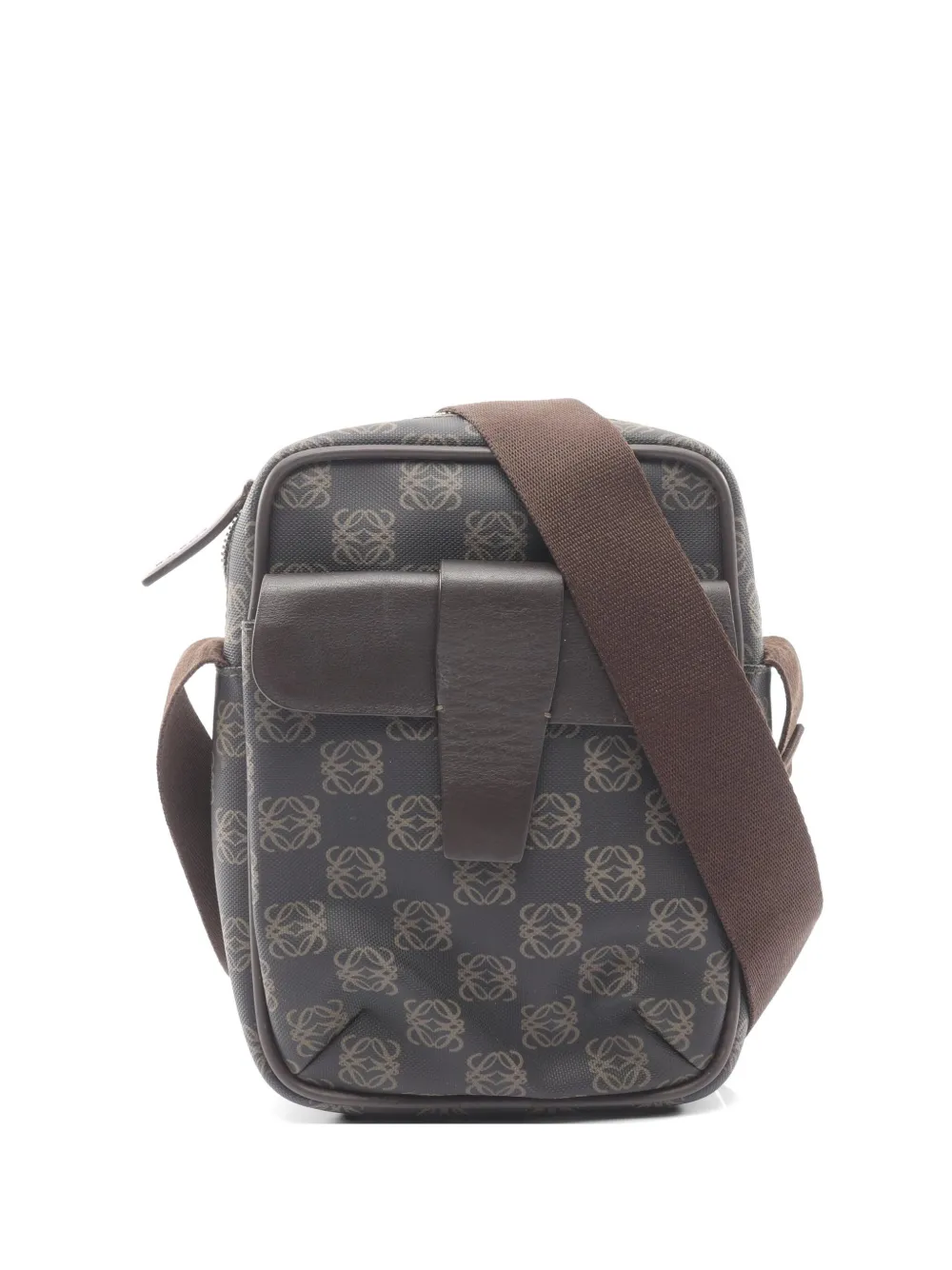 Loewe Pre-Owned 2000s Repeat Anagram crossbody bag - Brown