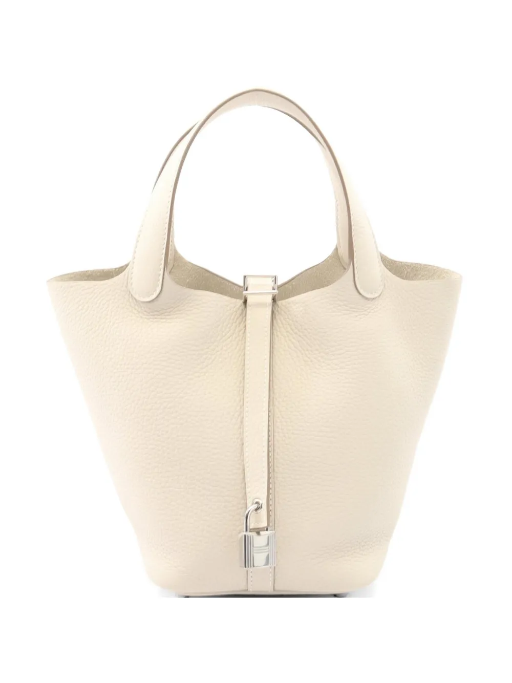 Hermès Pre-Owned 2025 Picotin Lock Clemence shoulder bag - Toni neutri