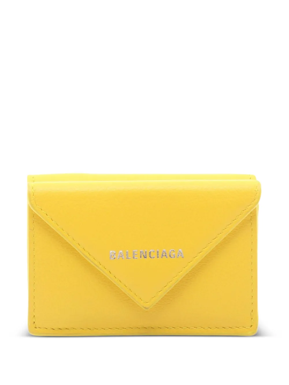Balenciaga Pre-Owned 2000s mini Papier trifold wallet - Gelb