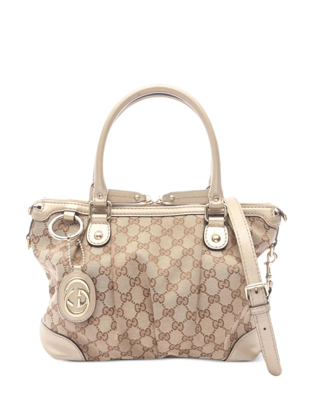 Gucci Pre-Owned 2000s Sukey GG canvas tote bag - Neutrals