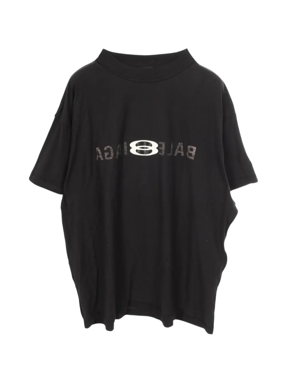 Balenciaga Pre-Owned 2010s Inside-out logo-print T-shirt - Schwarz