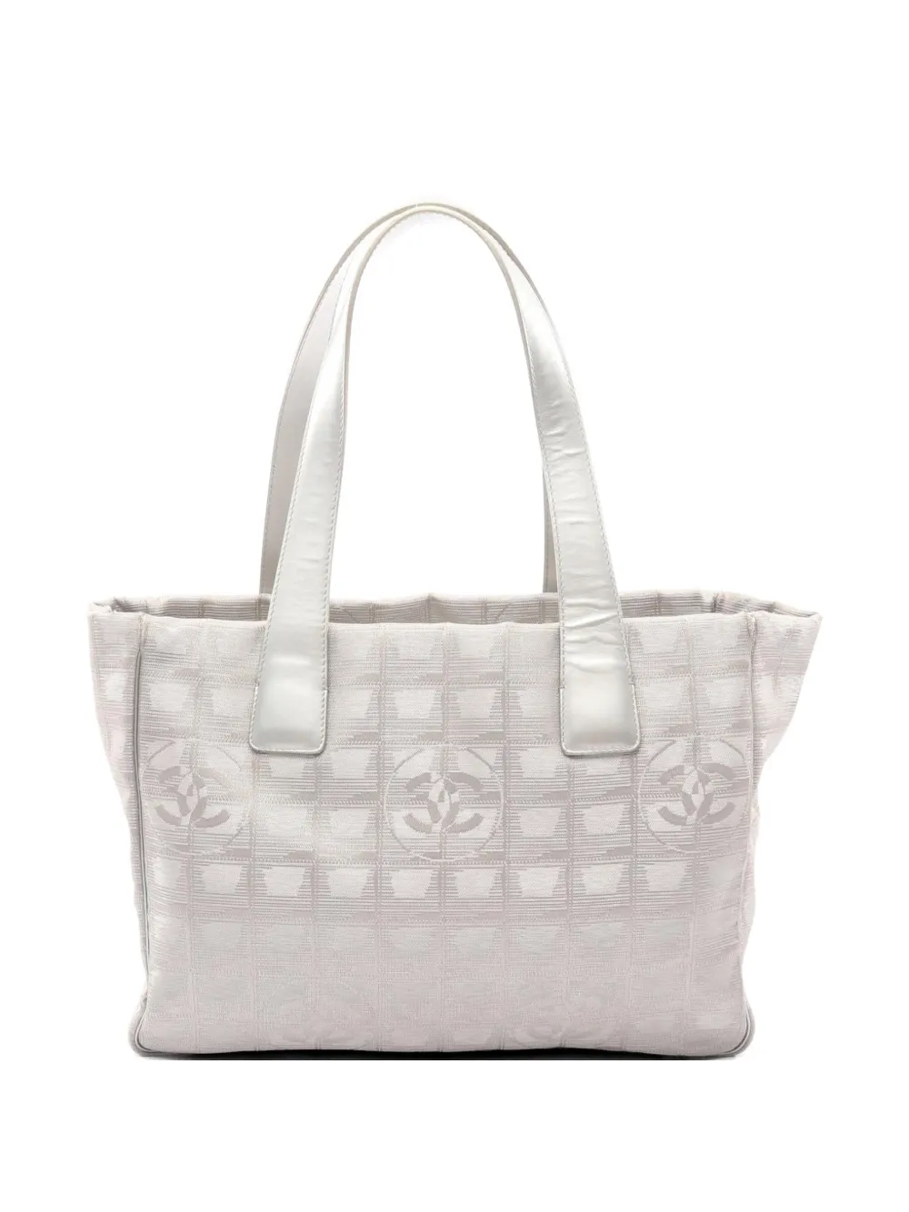 CHANEL Pre-Owned 2003-2004 New Travel Line PM tote bag - Argento