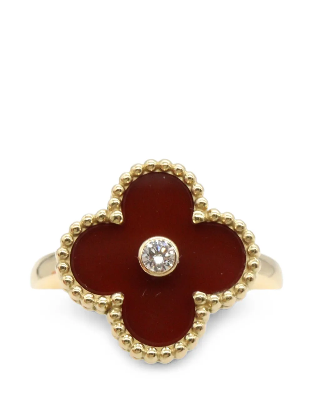 Van Cleef & Arpels Pre-Owned Anello Alhambra anni 2010 - Oro