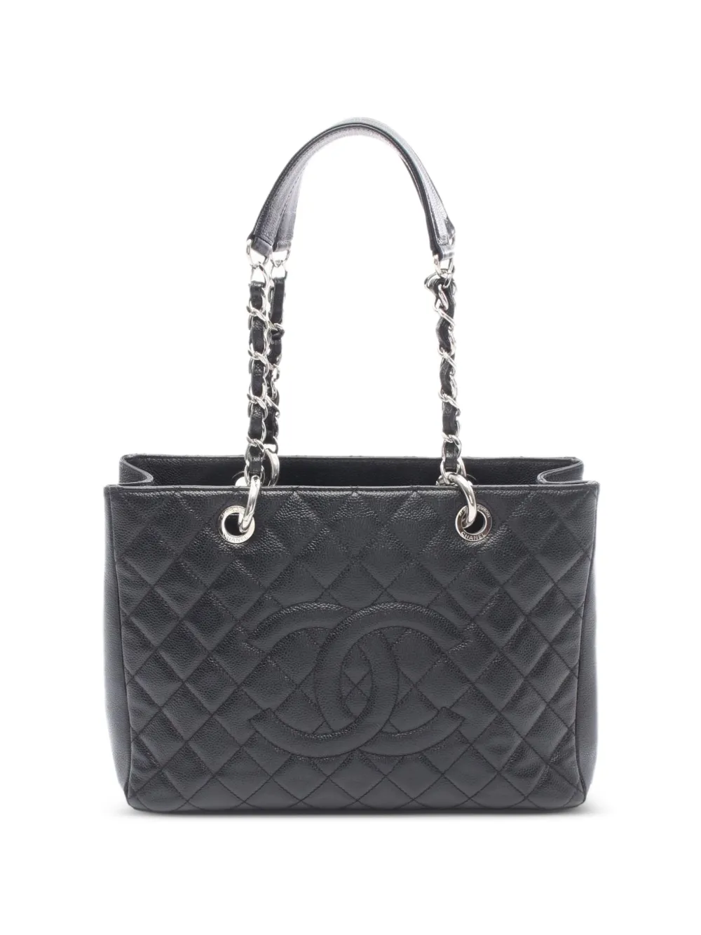 CHANEL Pre-Owned 2012 leather shoulder bag - Black