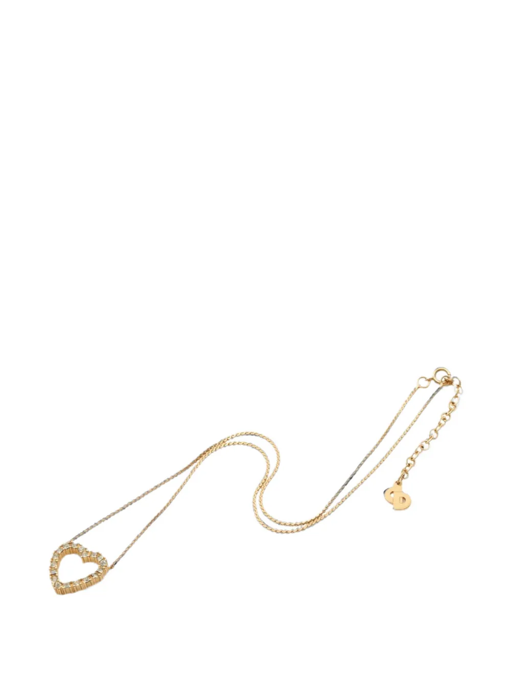 Christian Dior Pre-Owned Collana Open Heart anni 2010 - Oro