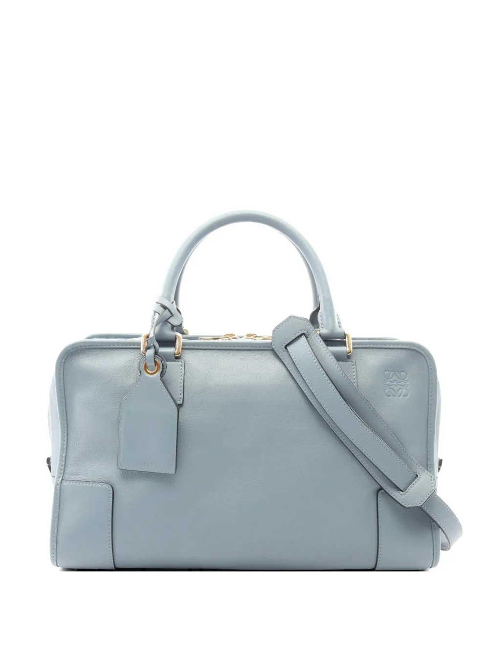 Loewe Pre-Owned 2010s 36 Amazona leather tote bag - Blu