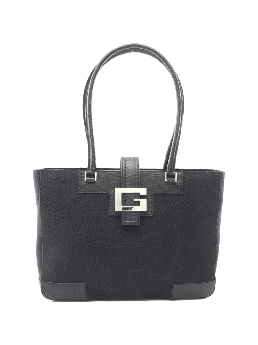 Gucci Pre-Owned G logo tote bag - Schwarz