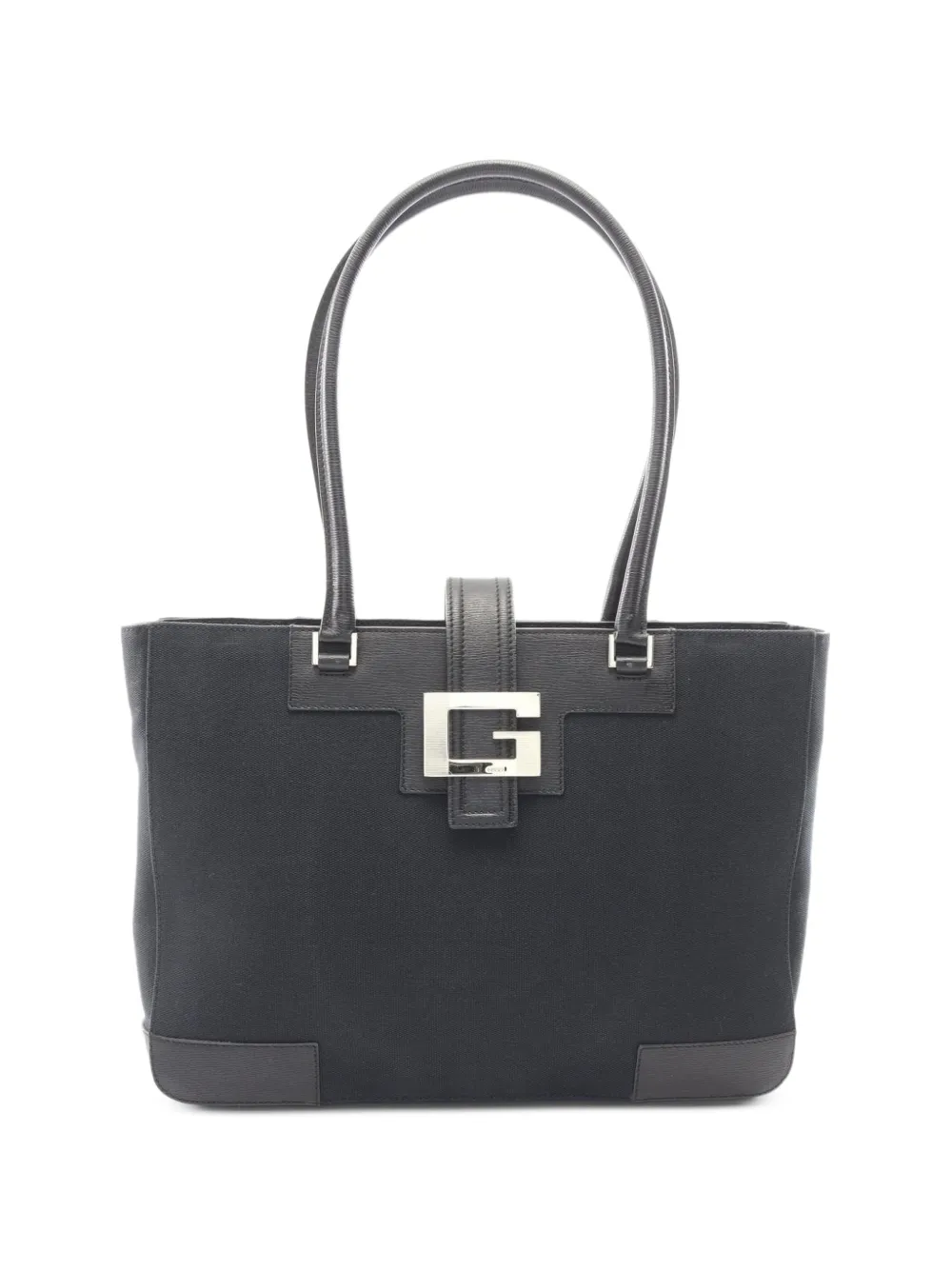 Gucci Pre-Owned G logo tote bag - Black