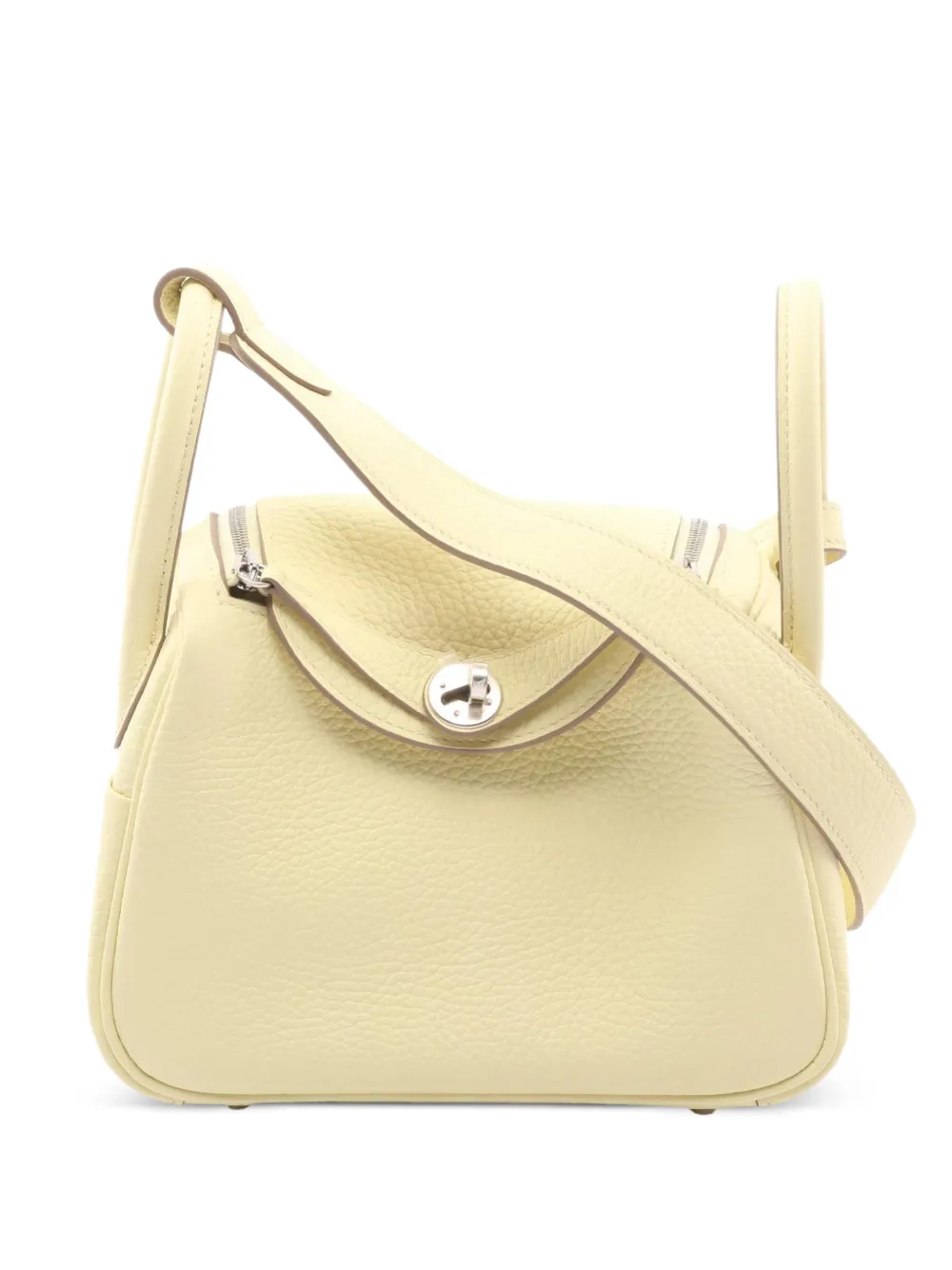 Hermès Pre-Owned mini 2024 Lindy shoulder bag - Giallo