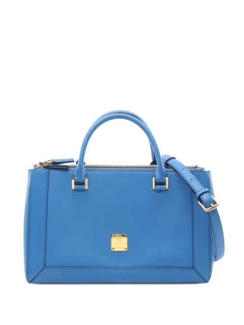 MCM Pre-Owned Nuovo tote i læder fra 00'erne