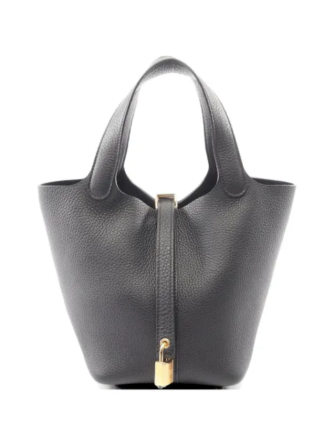 Hermès Pre-Owned 2026 PM Picotin leather tote bag