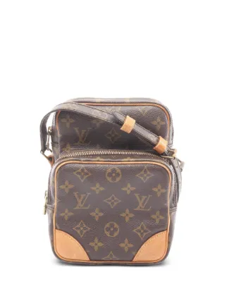 Louis Vuitton ショルダーバッグ ブラウン Louis Vuitton Pre-Owned 1990 Amazon Monogram Shoulder Bag | Brown
