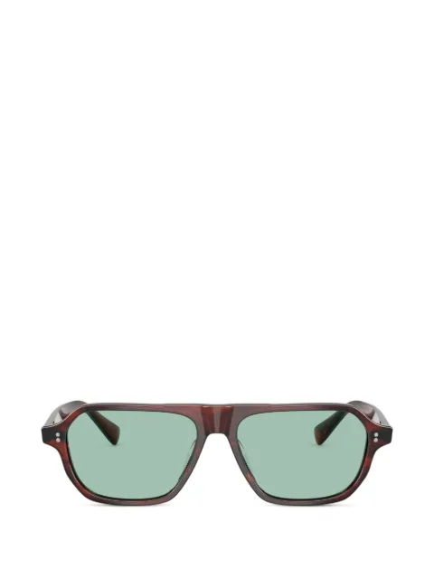 Oliver Peoples Remment geometric-frame sunglasses