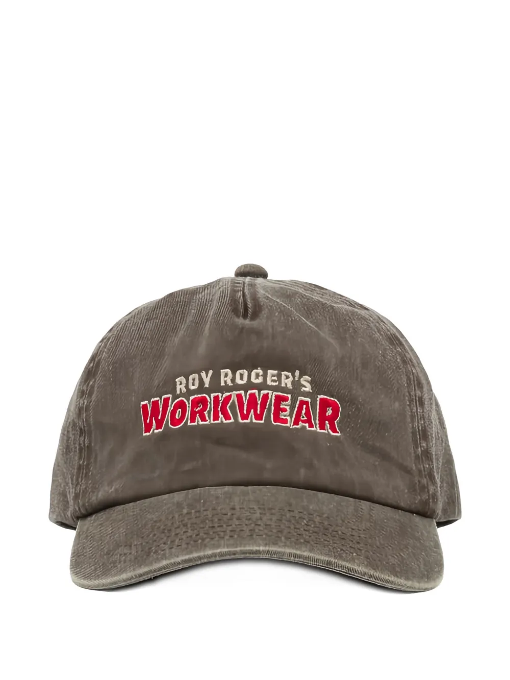 Roy Rogers embroidered logo-patch baseball cap - Marrone