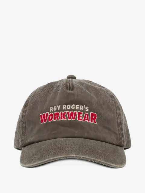 Roy Rogers embroidered logo-patch baseball cap