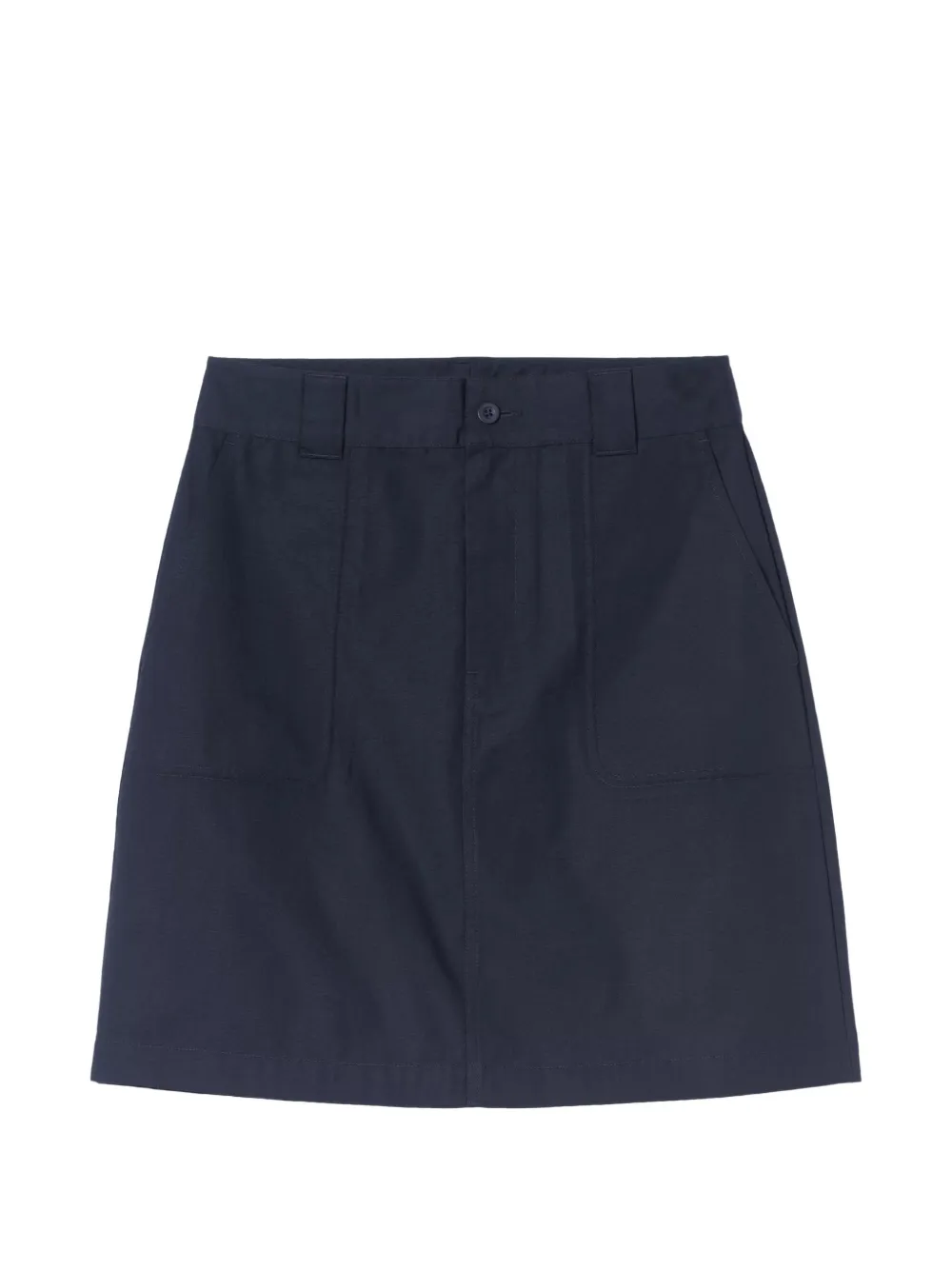 Carhartt WIP Postal straight mini skirt - Blu