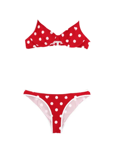Fiorucci polka-dot bikini