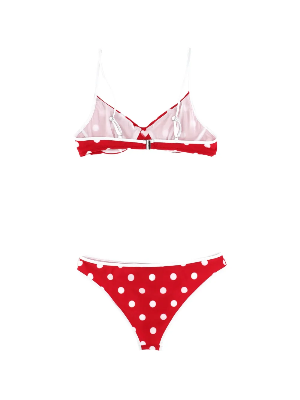  Fiorucci Polka-dot Bikini - Rouge 