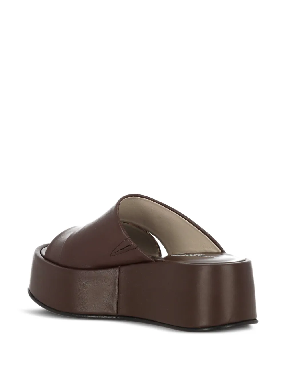 PATRIZIA BONFANTI platform crossover-strap sandals Bruin