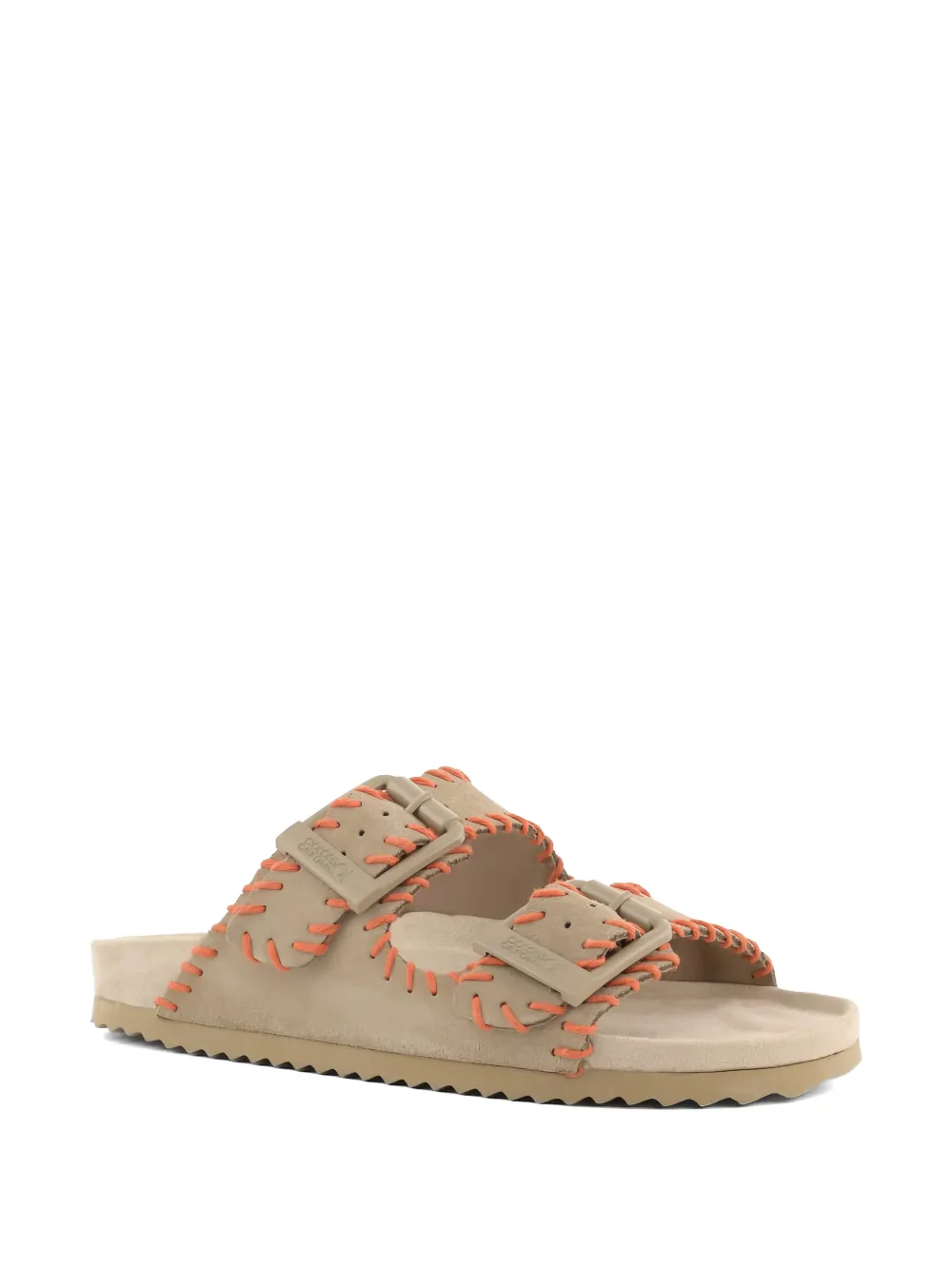 Colors Of California Sandalen met gesp en afwerking Bruin