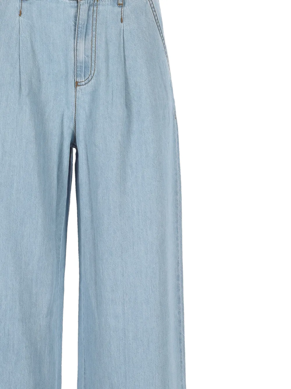 Pennyblack Jeans met wijde pijpen Blauw