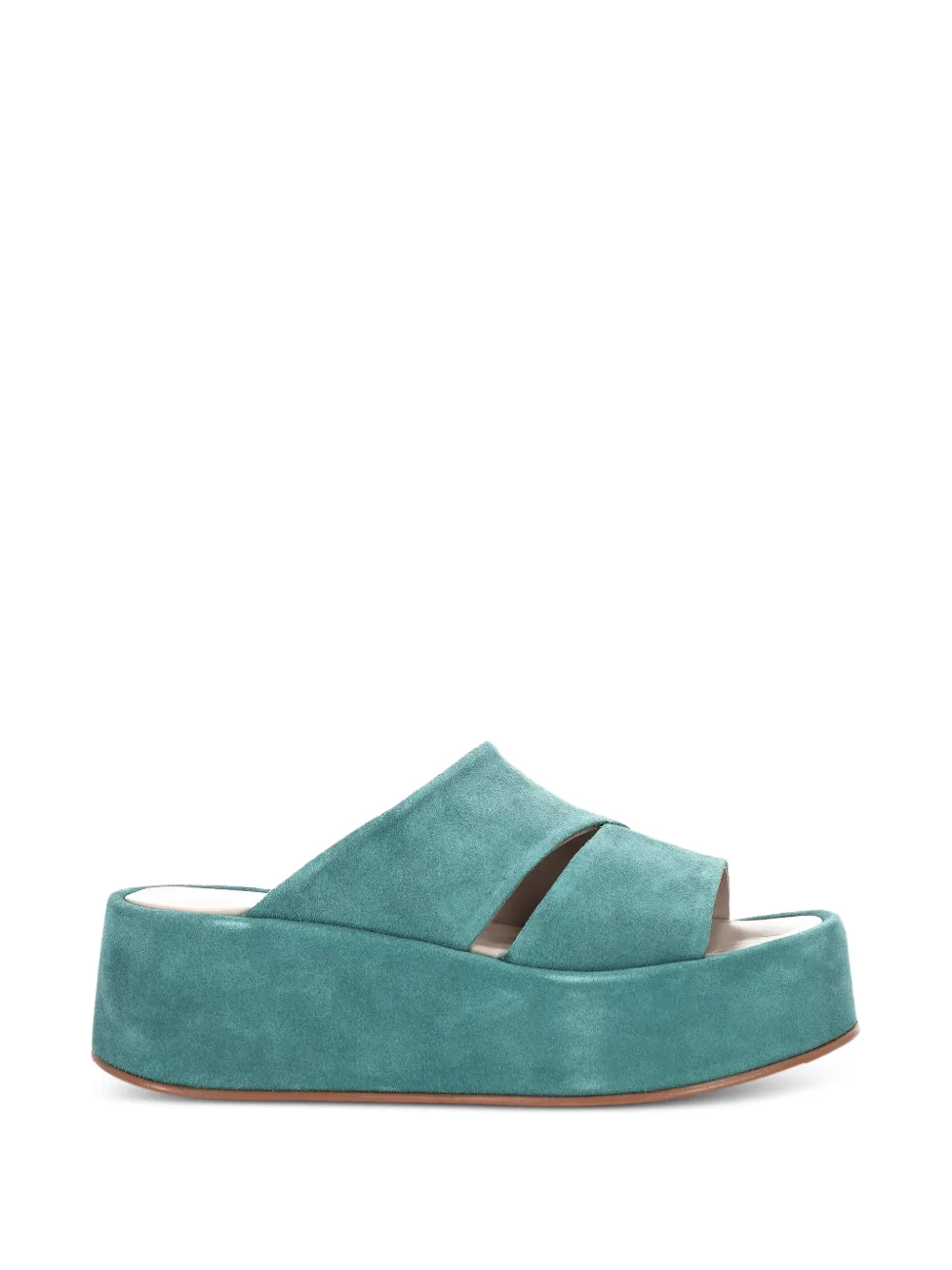 PATRIZIA BONFANTI Sunny platform sandals Blauw