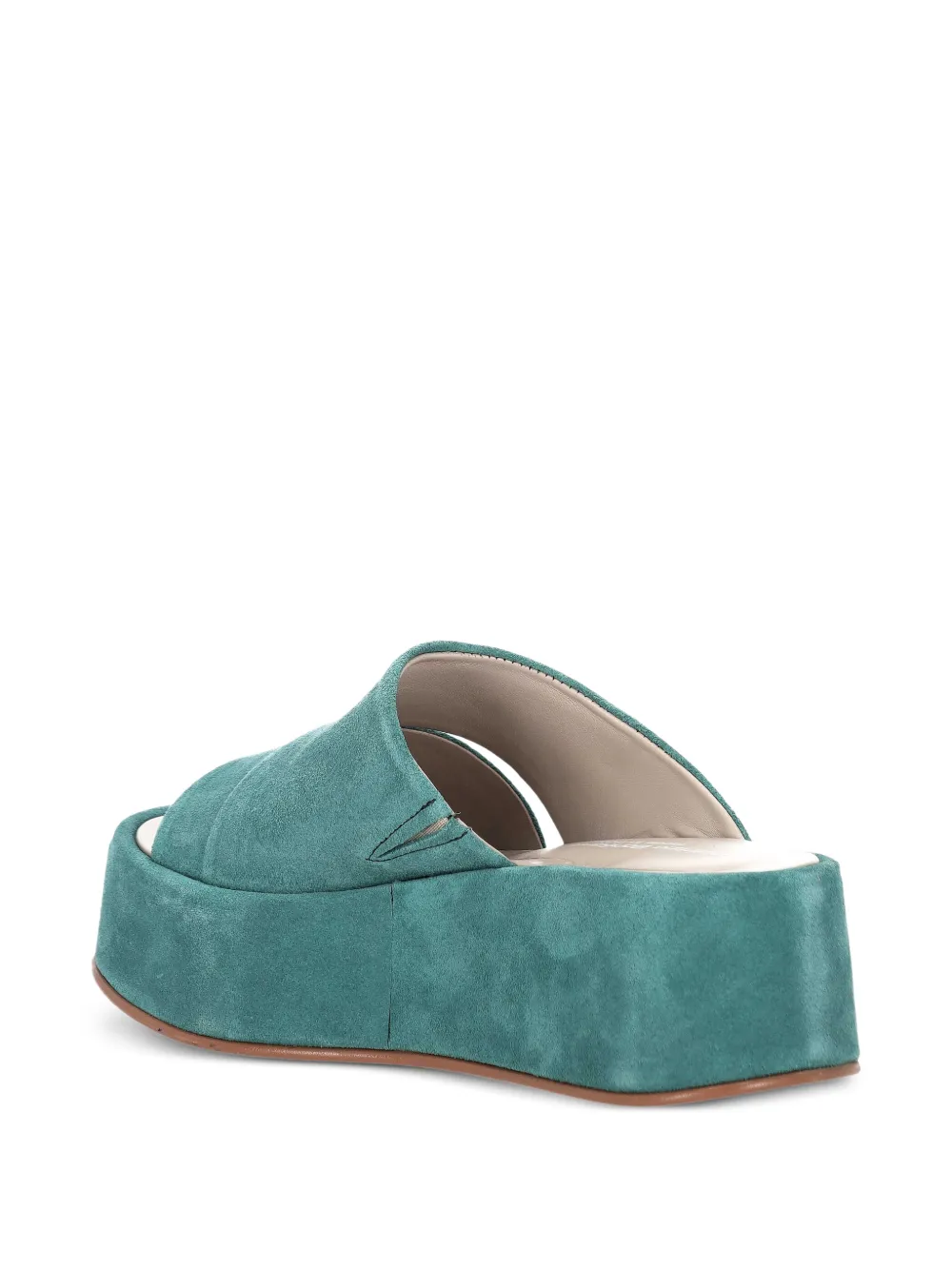 PATRIZIA BONFANTI Sunny platform sandals Blauw