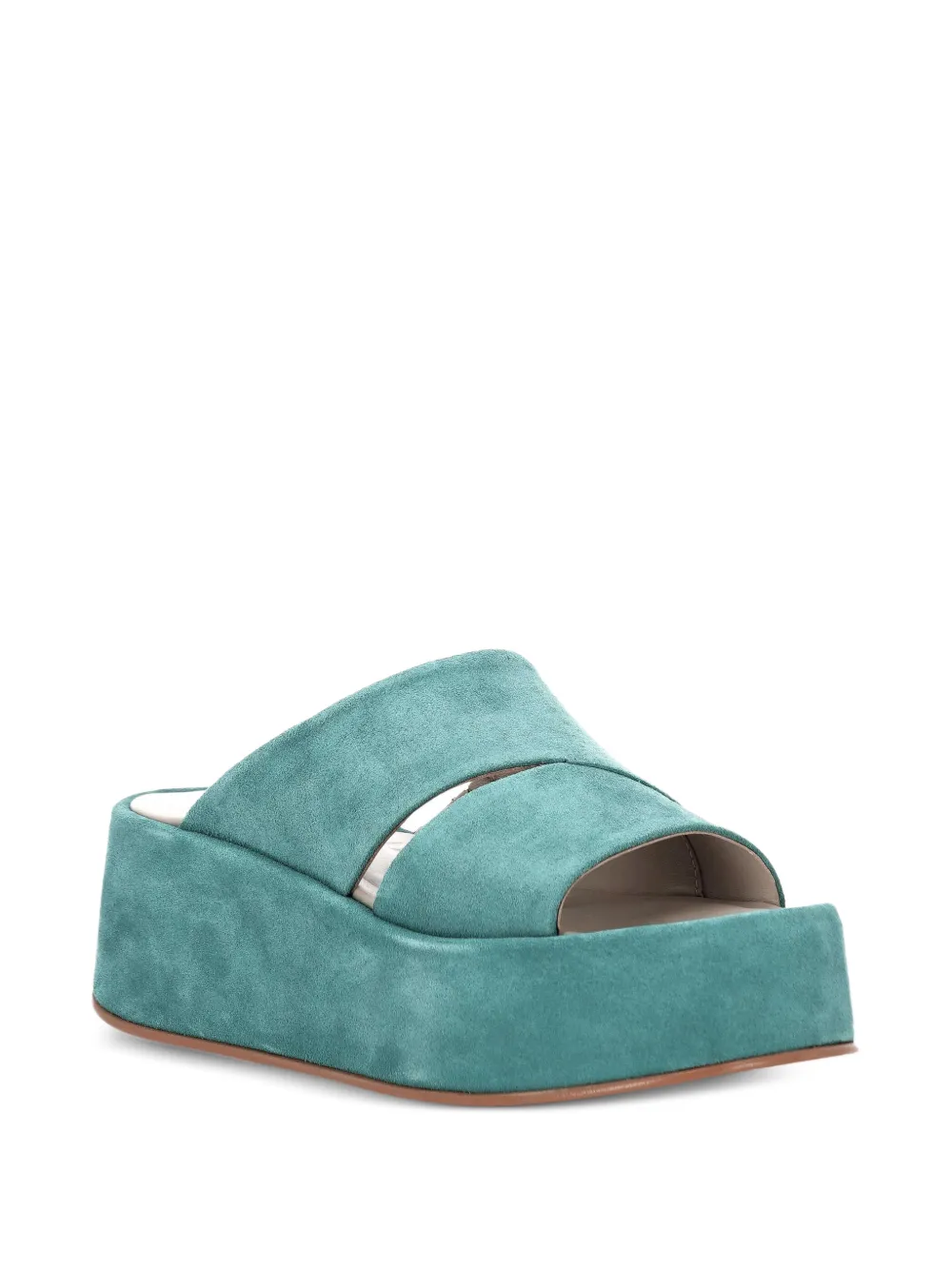 PATRIZIA BONFANTI Sunny platform sandals Blauw