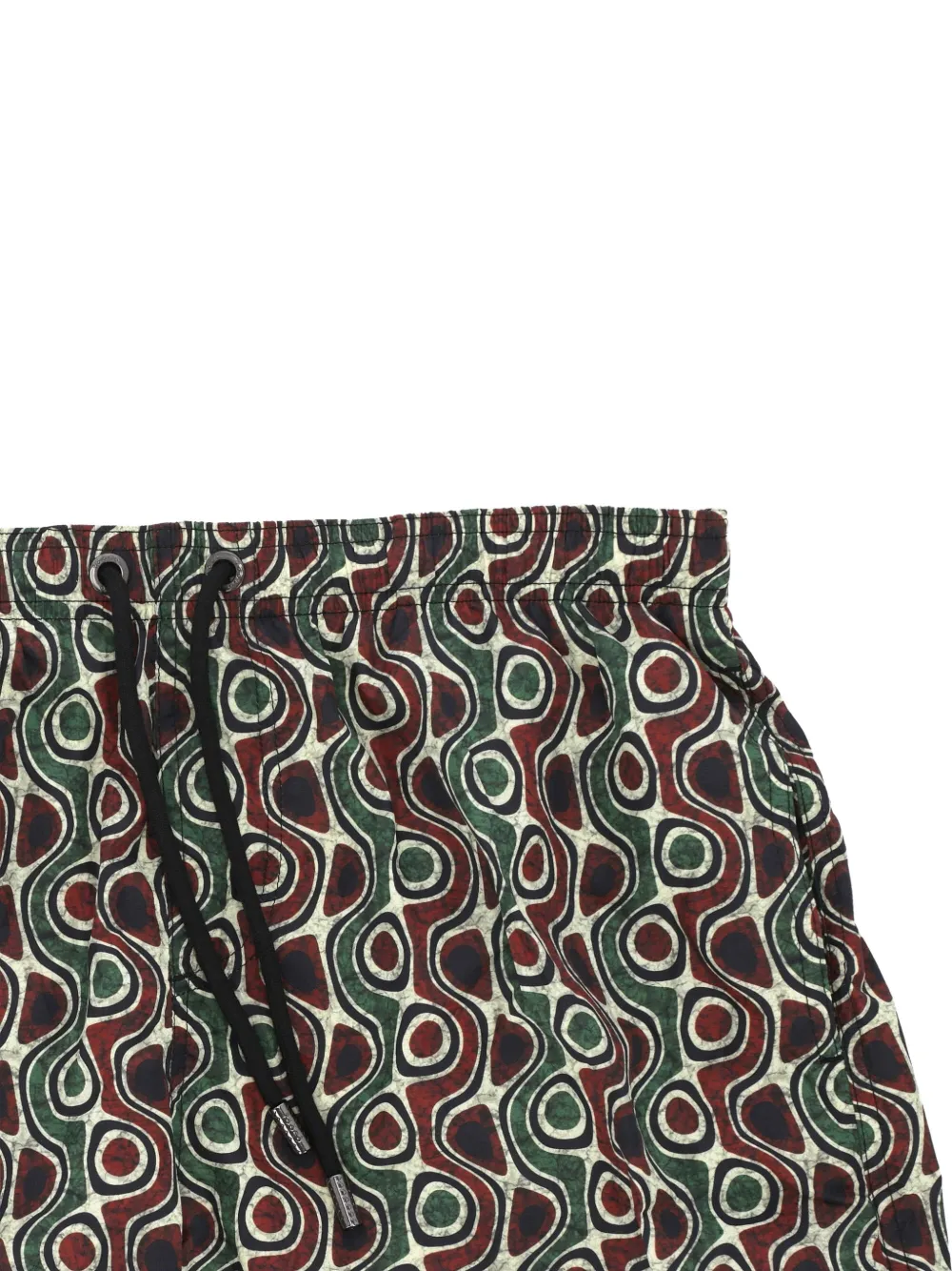  Tooco Abstract-print Drawstring Swim Shorts - Toni Neutri 