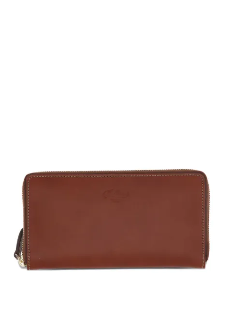 BOLDRINI zip-around leather wallet