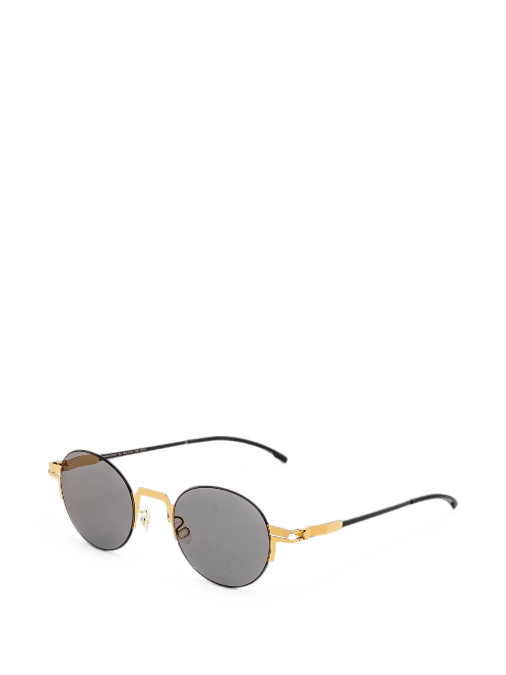 Mykita Studio152 zonnebril met rond montuur Zwart