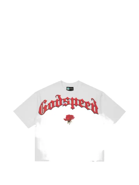 GODSPEED Concrete Rose graphic-print T-shirt