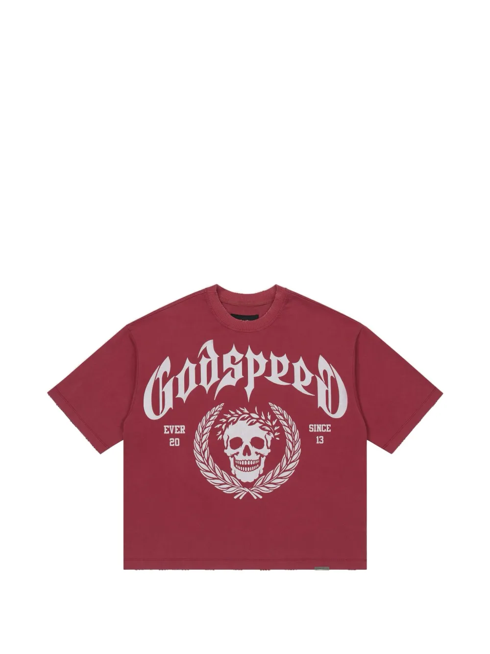 GODSPEED T-shirt Victor Crest - Rosso