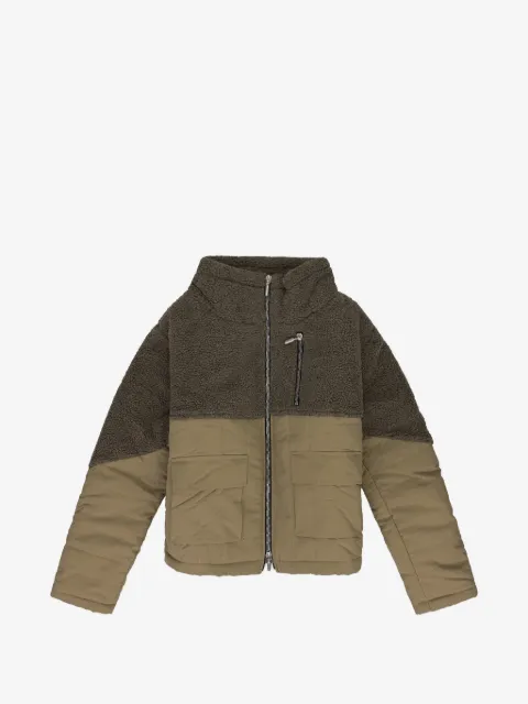 RHUDE chamarra con diseño de dos tonos