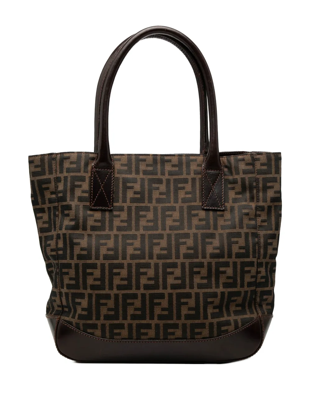 Fendi Pre-Owned 2000-2010 Zucca Canvas tote bag - Marrone